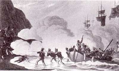 The British invade South America - the Battle of Blaauwberg
