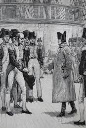 Napoleon Bonaparte's journey into exile on St Helena - HMS Bellapheron