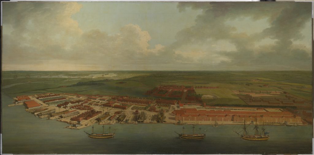 Chatham Dockyard by Farrington BHC1782